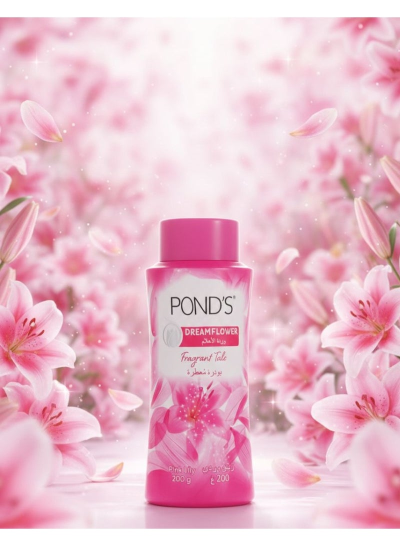 بوندس قطعتين من وردة الأحلام بودرة معطرة زنبق وردي 200 جم - Image 5